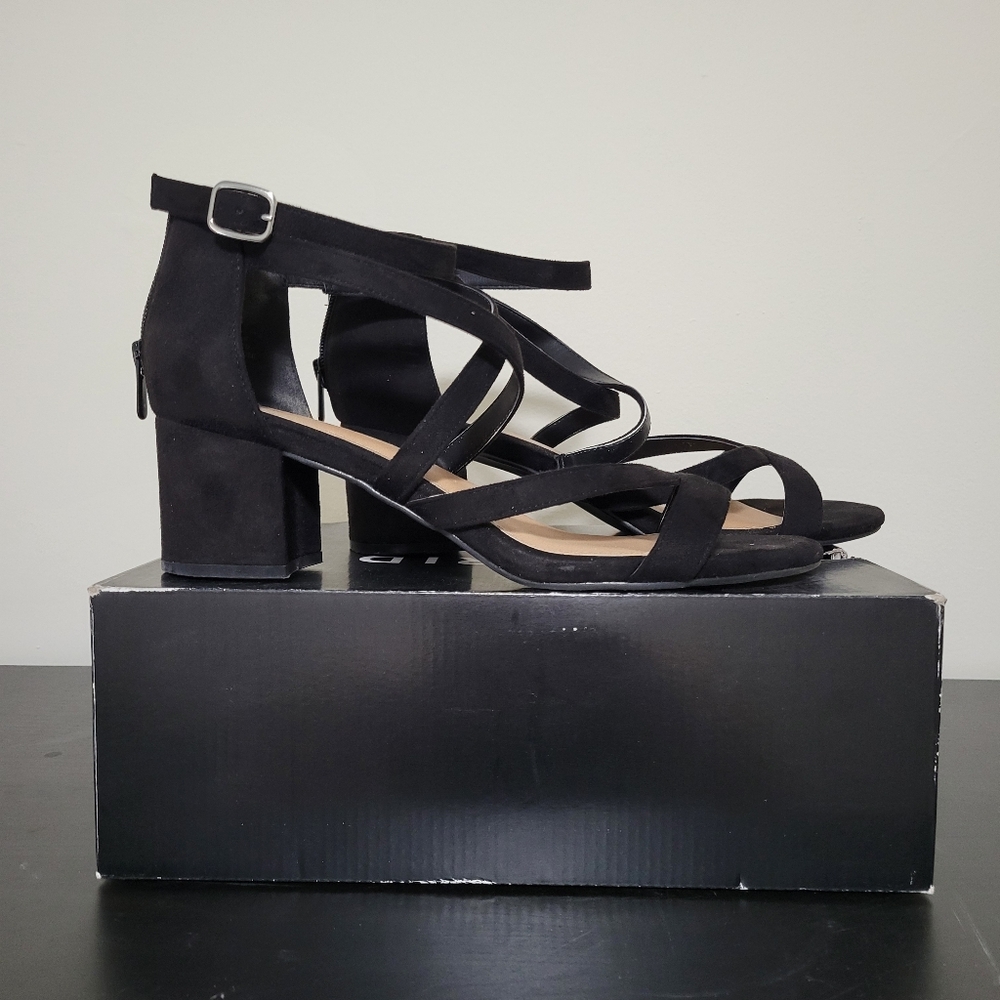 Black Torrid Heel Sandals 11W